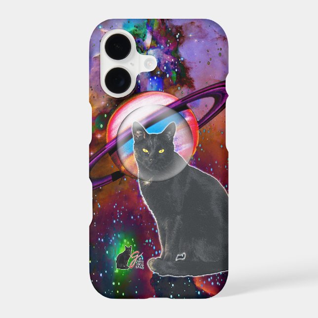 Space-Cat Cosmo  Case-Mate iPhone 17 Case (Back)