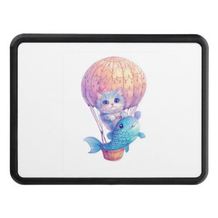 Space Cat Dreams – Funny Vaporwave Galaxy Kitty Hitch Cover