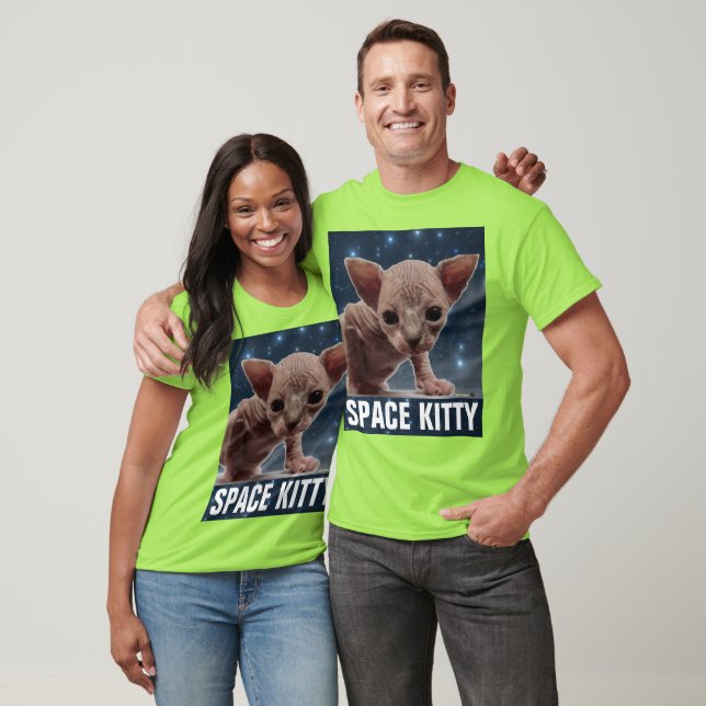 SPACE CAT Funny T-Shirts (Unisex)