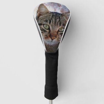 Space Cat Golf Head Cover by CustomizeYourWorld at Zazzle