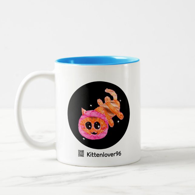 Space Cat Mug (Left)