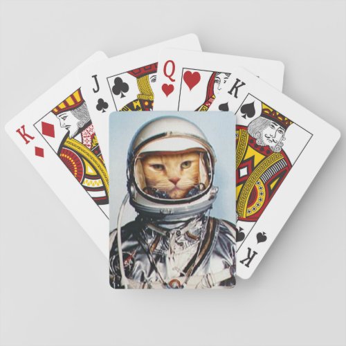 Space Cat Poker Cards