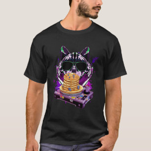 Space Cat Remix DJ pancake Remix for cat galaxy    T-Shirt