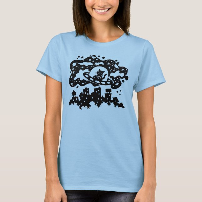 Space Cat shirt (Front)