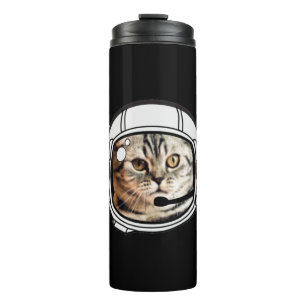 Space Cat Thermal Tumbler