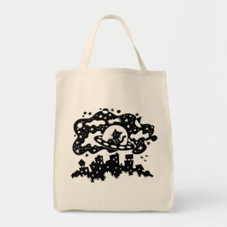 Space Cat Tote Bag
