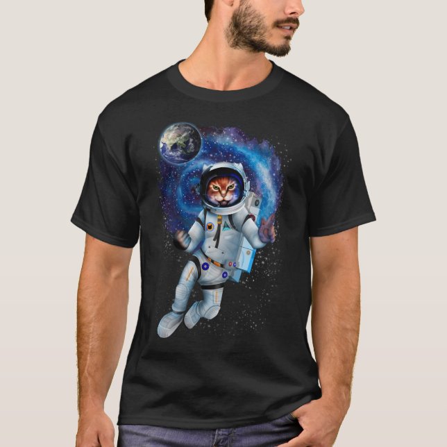 Space cat TSHIRT (Front)