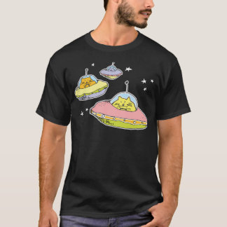 Space Cats Cats In Space Trans Blue T-Shirt