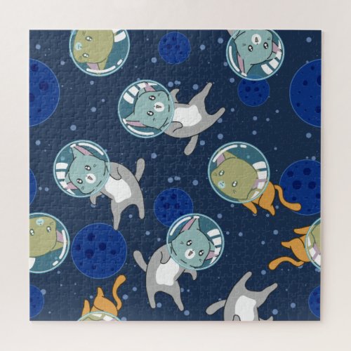 Space Cats Jigsaw Puzzle