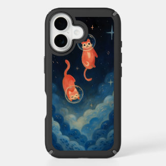 Space Cats iPhone 16 Case