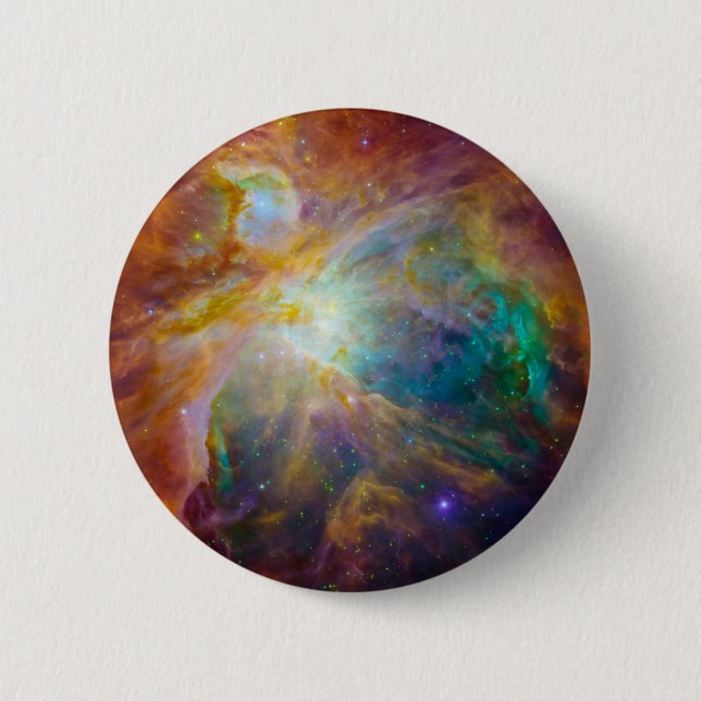 Space - Chaos in Orion Button (Front)