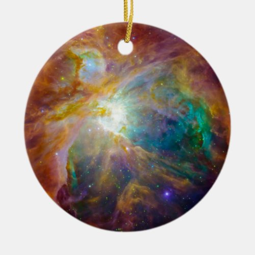 Space _ Chaos in Orion Ceramic Ornament