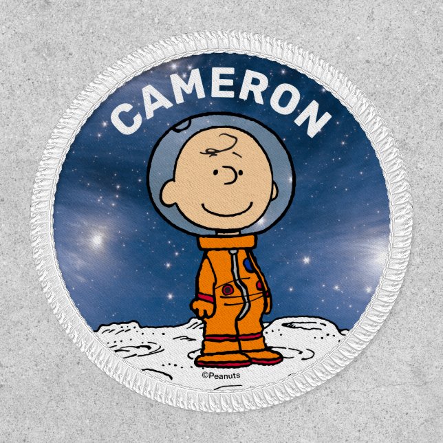 SPACE | Charlie Brown Astronaut Patch (Front)