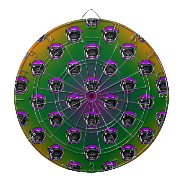 Space Chimp Dartboard (Front)