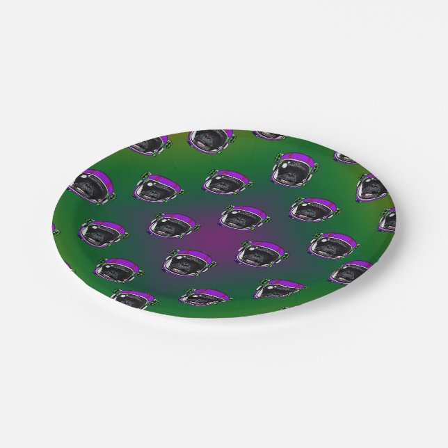 Space Chimp Plate (Angled)