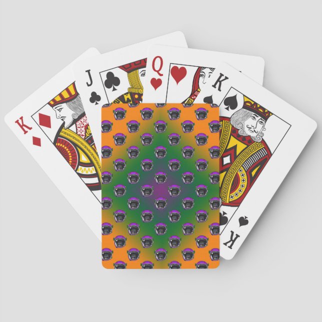 Space Chimp Poker Cards (Back)