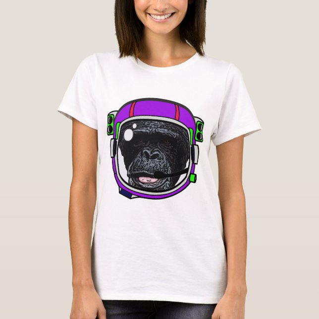 Space Chimp T-Shirt (Front)