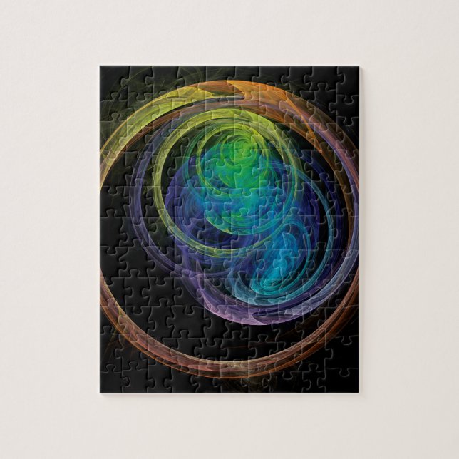 Space Circles Jigsaw Puzzle (Vertical)