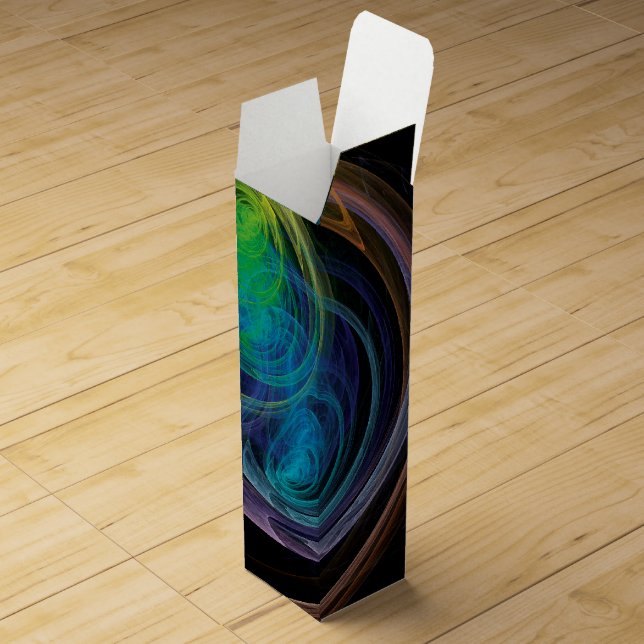 Space Circles Wine Box (Opened)