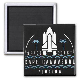 Space Coast Cape Canaveral Magnet