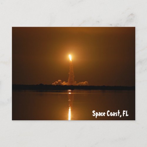 Space Coast FL Postcard