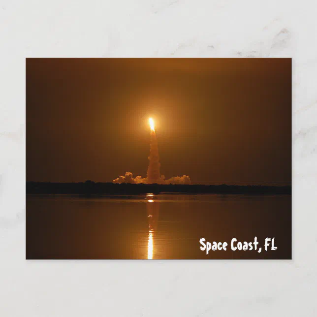 Space Coast, FL Postcard Zazzle