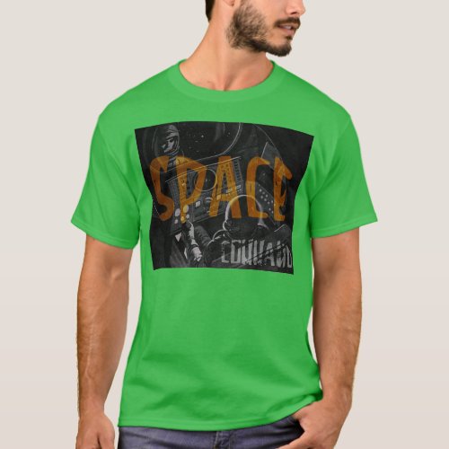 Space command control spaceship T_Shirt