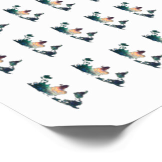 Space Continents Temporary Tattoos 02