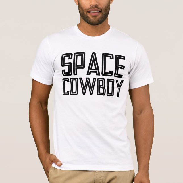 SPACE COWBOY, VINTAGE Men's T-shirt (Front)