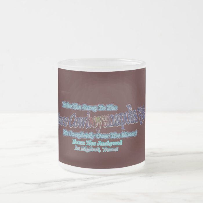 Space Cowboyanapolis 500 Completely Over The Moon Coffee Mug