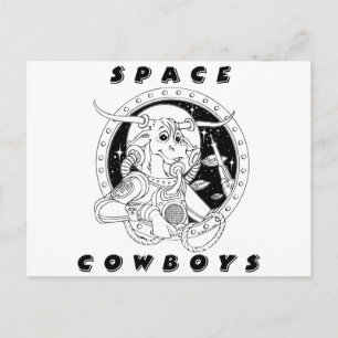Space Cowboys Postcard