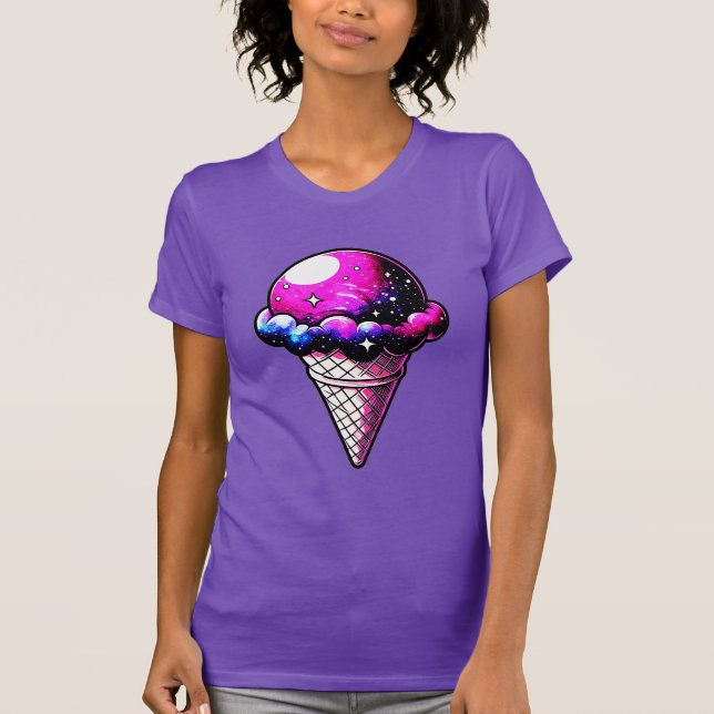 Space Cream Cone 205 T-Shirt (Front)