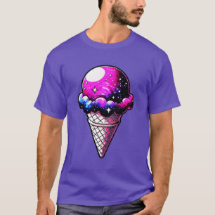 Space Cream Cone 205 T-Shirt