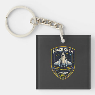Space Crew Exploration Division Academy Keychain 