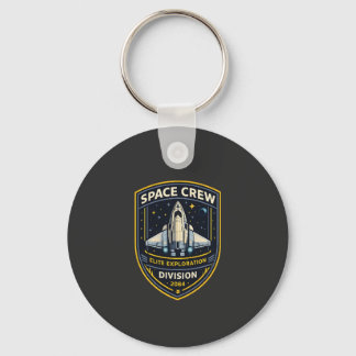 Space Crew Exploration Division Academy Keychain
