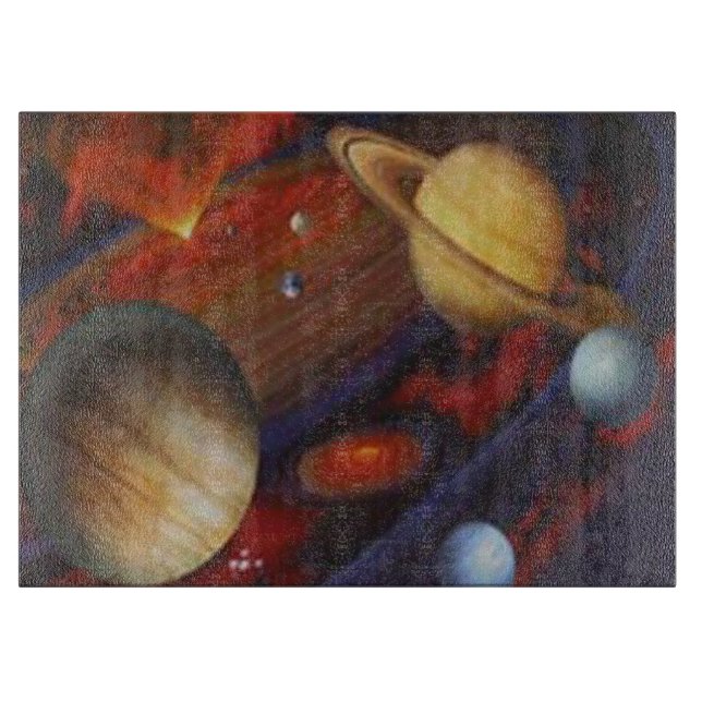 Space Cutting Board (Front)