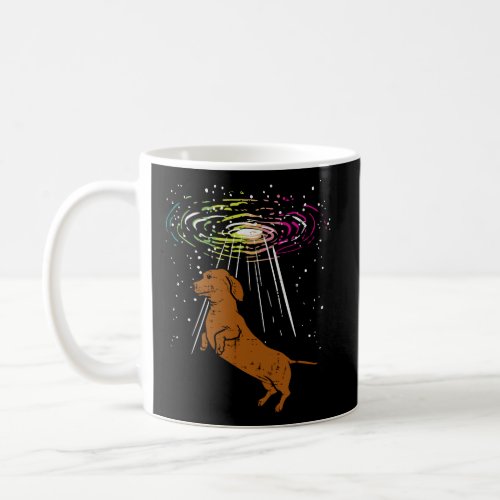 Space Dachshund Weiner Sausage Dog Galaxy Animal P Coffee Mug