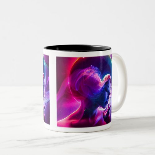 Space Dancer Two_Tone Mug 11 oz  Two_Tone Coffee Mug