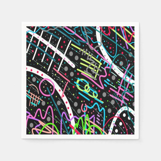 Space Debris Napkins (Front)