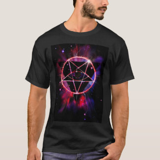 Space Demon 2049 - Evil Synthwave Sigil T-Shirt