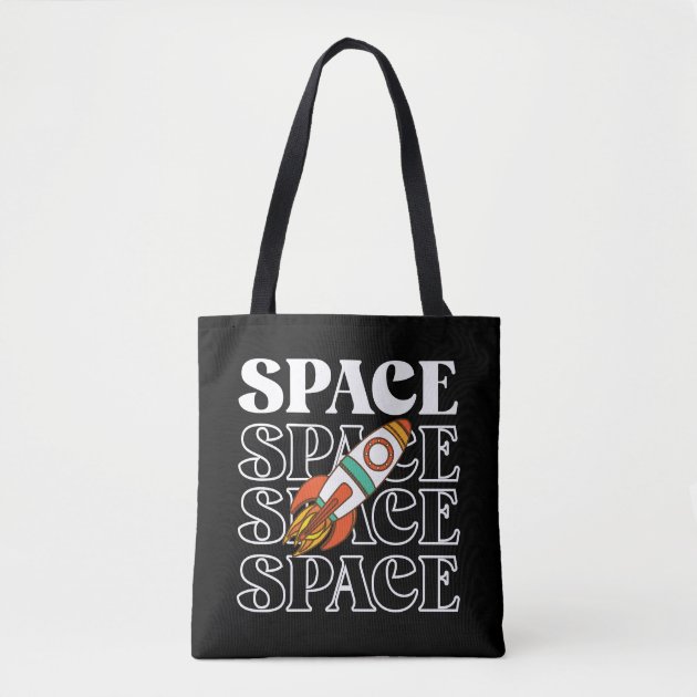 Space design tote bag | Zazzle