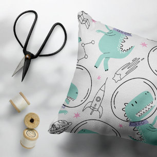 Space Dinosaurs, Cute Dinosaurs, Space Ship, Stars Pet Bed