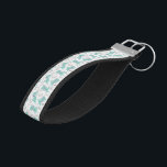 Space Dinosaurs, Cute Dinosaurs, Space Ship, Stars Wrist Keychain<br><div class="desc">Cute,  fun and adorable pattern with space dinosaurs. Modern and trendy gift,  perfect for the dinosaur lover in your life.</div>