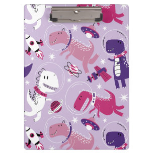 Space Dinosaurs, Cute Dinosaurs, Stars, Space Ship Clipboard