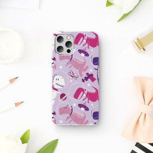 Space Dinosaurs, Cute Dinosaurs, Stars, Space Ship iPhone 17 Case