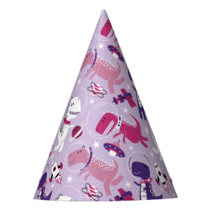 Space Dinosaurs, Cute Dinosaurs, Stars, Space Ship Party Hat