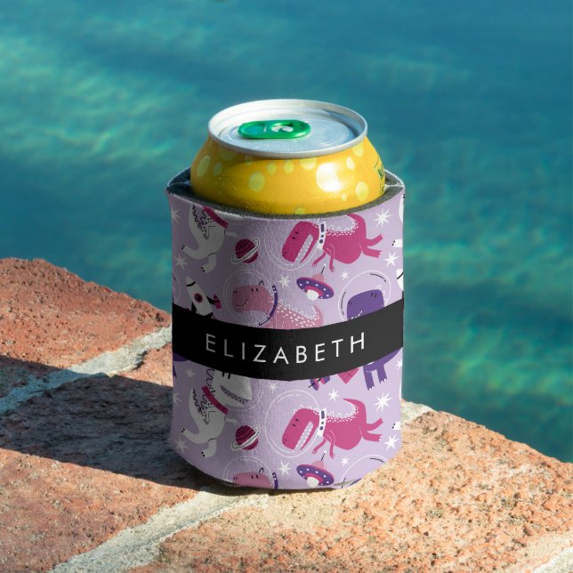 Space Dinosaurs, Cute Dinosaurs, Stars, Your Name Can Cooler (In Situ Pool)