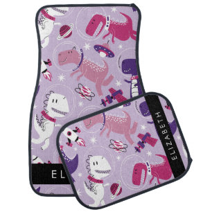 Space Dinosaurs, Cute Dinosaurs, Stars, Your Name Car Floor Mat