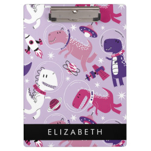 Space Dinosaurs, Cute Dinosaurs, Stars, Your Name Clipboard