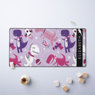Space Dinosaurs, Cute Dinosaurs, Stars, Your Name Desk Mat